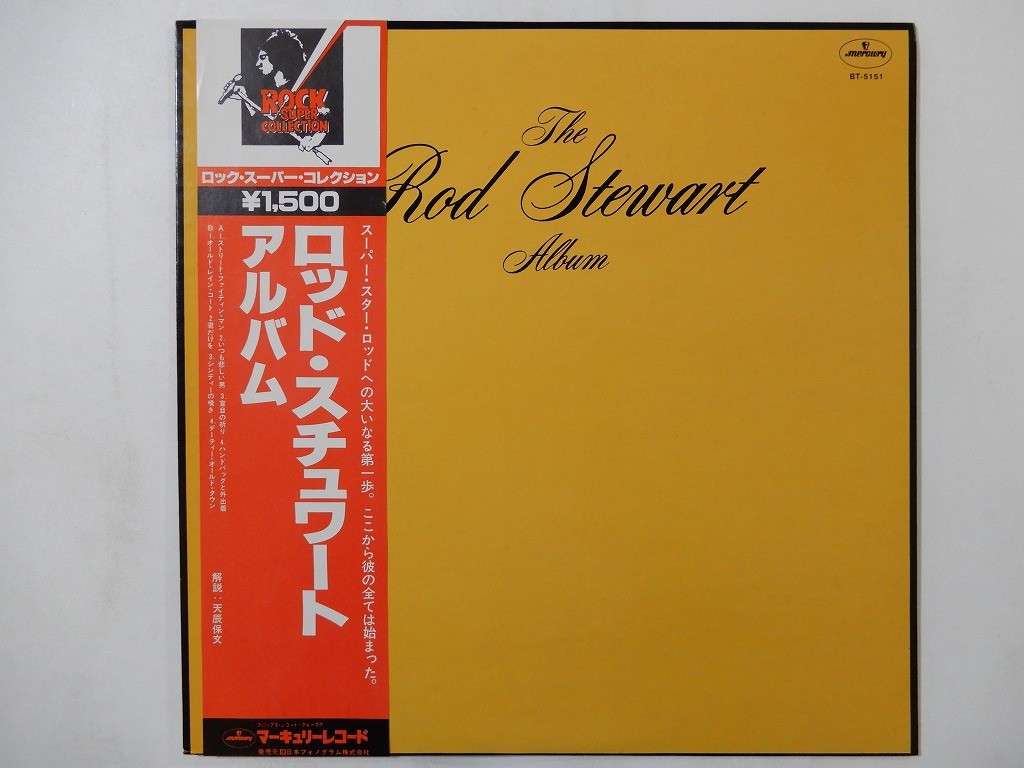 Rod Stewart The Rod Stewart Album Mercury BT-5151 Japan  VINYL LP OBI