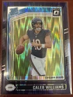2024 Panini Donruss Optic Rated Rookie Caleb Williams #201 Purple Shock Prizm