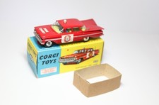 Corgi 439 Chevrolet Fire Chief In Original Box - Near Mint Vintage Original