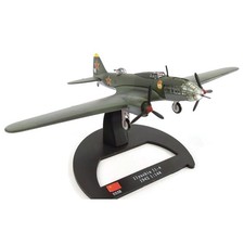 Alloy 1/144 Scale WWII Soviet IIyushin II-4 Bomber Aircraft Model Gifts Decor
