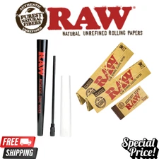 RAW Perfect Cone Maker + 2 Classic KS Slim Papers + RAW Wide Perforated Tips