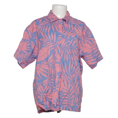 Billabong, Kurzarmhemd, Größe: M, Pink/Blau, Baumwolle/Leinen, Blumen #zOY - Bild 1 von 4