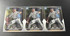 2023 Bowman Draft - Chrome Jason Woodward #BDC-97 (RC) 3 Card Lot
