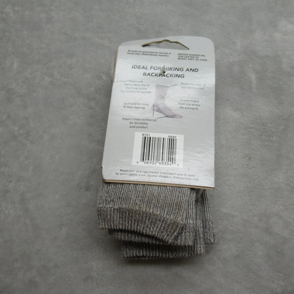 Realtree Calcetines Mujer Medianos 6-10 Gris Peso Medio Senderismo Mochila Mezcla Lana NUEVO Foto 3 de 4