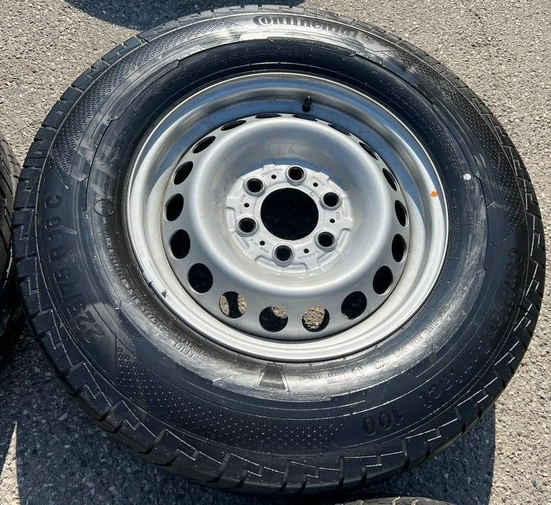 4 SOMMERRÄDER MERCEDES SPRINTER W907 225/75R16C 121/120R CONTINENTAL 2021 NEUW. - Bild 3 von 4