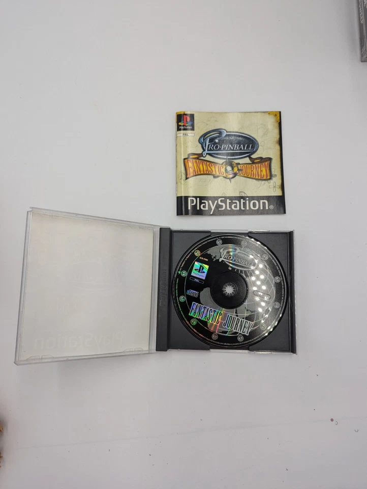 Pro Pinball Fantastic Journey PAL PlayStation PS1 Game With Case And Manual - Image 2 of 2