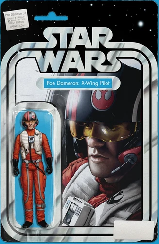 STAR WARS: POE DAMERON (2016) #1 - Action Figure Variant Comic - New Bagged