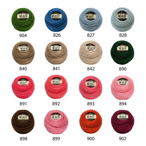 Dmc Pearl Cotton Balls Size 8, Perle Cotton Balls, Cross Stitch Needlework - Picture 150 of 188