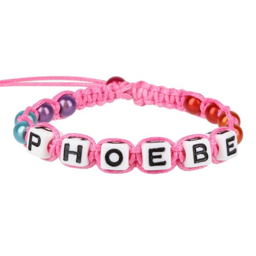 Pulsera Amistad Personalizada Niños Niños Niñas Nombre Letra Mensaje Cuentas - Imagen 220 de 232