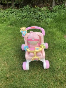 fisher price pram walker doll