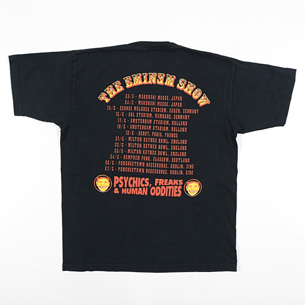 エミネム Tシャツ ANGER MANAGEMENT 2003 THE EMINEM SHOW Anger Management Tour 2003 Japan Europe