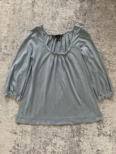 Marc By Marc Jacobs Blue Long Sleeve Top Size XS