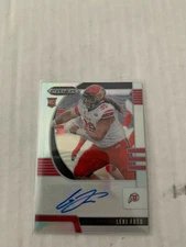 Leki Fotu 2020 Prizm Draft Picks Rookie Auto Silver Prizm Card #222