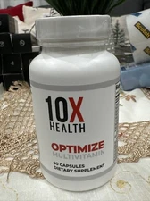 10X Health Optimize Multivitamin 90 Capsules free shipping.