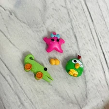 Lalaloopsy Mini Doll Pets Lot Patch's Parrot, Peter R Canfly Crocodile, Starfish