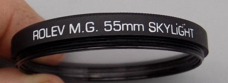 Rolev 55mm Skylight Camera Magi-Glas Lens Filter Used In Sleeve W/ Paper - Image 2 of 2