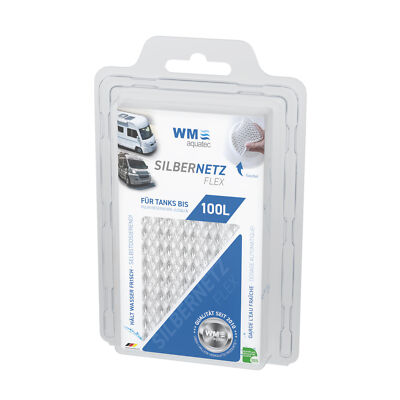 WM aquatec Silbernetz Flex STSN-80 | Wasserkonservierung für Tanks bis 100 Liter