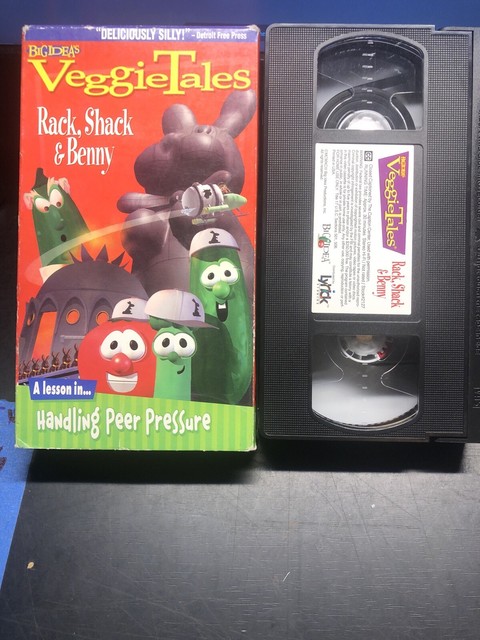 VeggieTales - Rack, Shack, and Benny (VHS, 1998) for sale ...