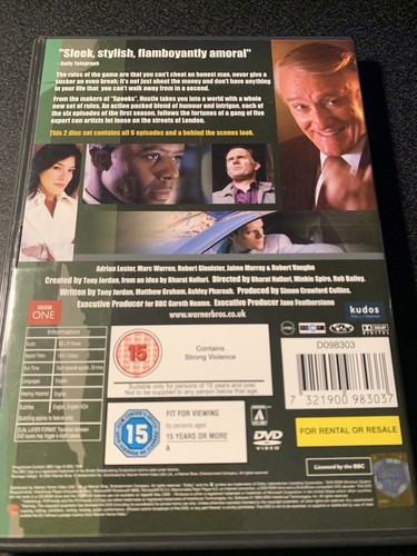 Hustle: Season 1 (DVD, 2004) Adrian Lester, Jaime Murray, Robert Glenister - 第 2/2 張圖片