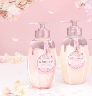 & Honey Shampoo Conditioner Set Pixi Moist Silky White Sakura 2024