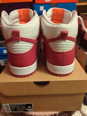 靴 BV6003 NIKE SB DUNK HIGH PRO DQ4485-600 Nike SB Dunk High Pro ISO Sweet Beet DQ4485-600 Men's Size