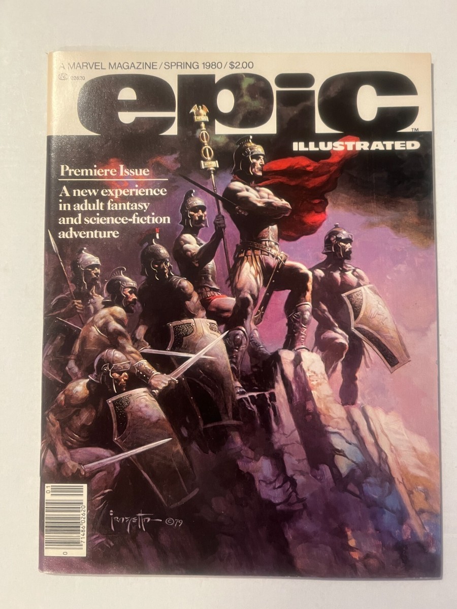EPIC ILLUSTRATED #1 METAMORPHOSIS ODYSSEY PART I FRANK FRAZETTA