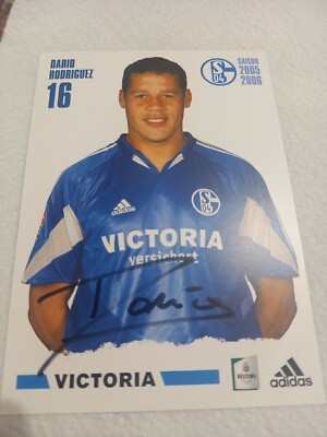 Signierte AK Dario Rodriguez FC Schalke 04 NEU