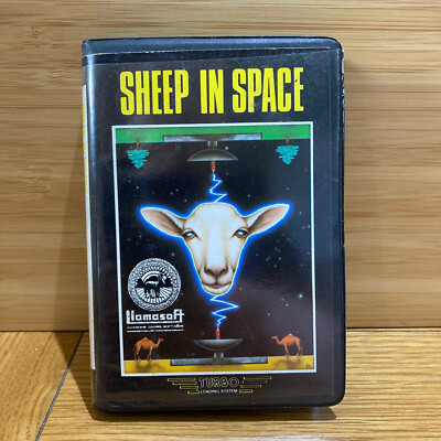 Vintage Commodore 64 Spiel Sheep In Space Llamasoft Retro Gaming selten 1984 CBM64