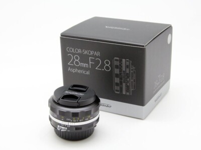 Voigtländer COLOR-SKOPAR 28mm F2.8 Aspherical SL II S Lens Voigtländer COLOR-SKOPAR 28mm F2.8 Aspherical SL II S Lens