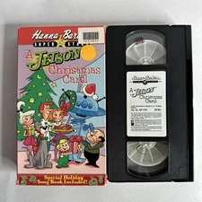 A JETSON CHRISTMAS CAROL VHS 1985 Animated Super Stars Movie Hanna Barbera OOP