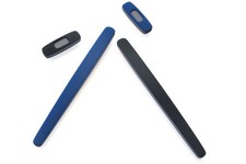 Oakley 3112 3142 Tumbleweed - Replacement Terminals / Icons - Black / Blue