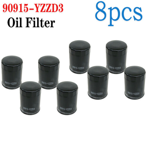 8PCS Oil Filter 90915-YZZD3 Fits Toyota Lexus 4Runner Tundra Tacoma 90915YZZD3