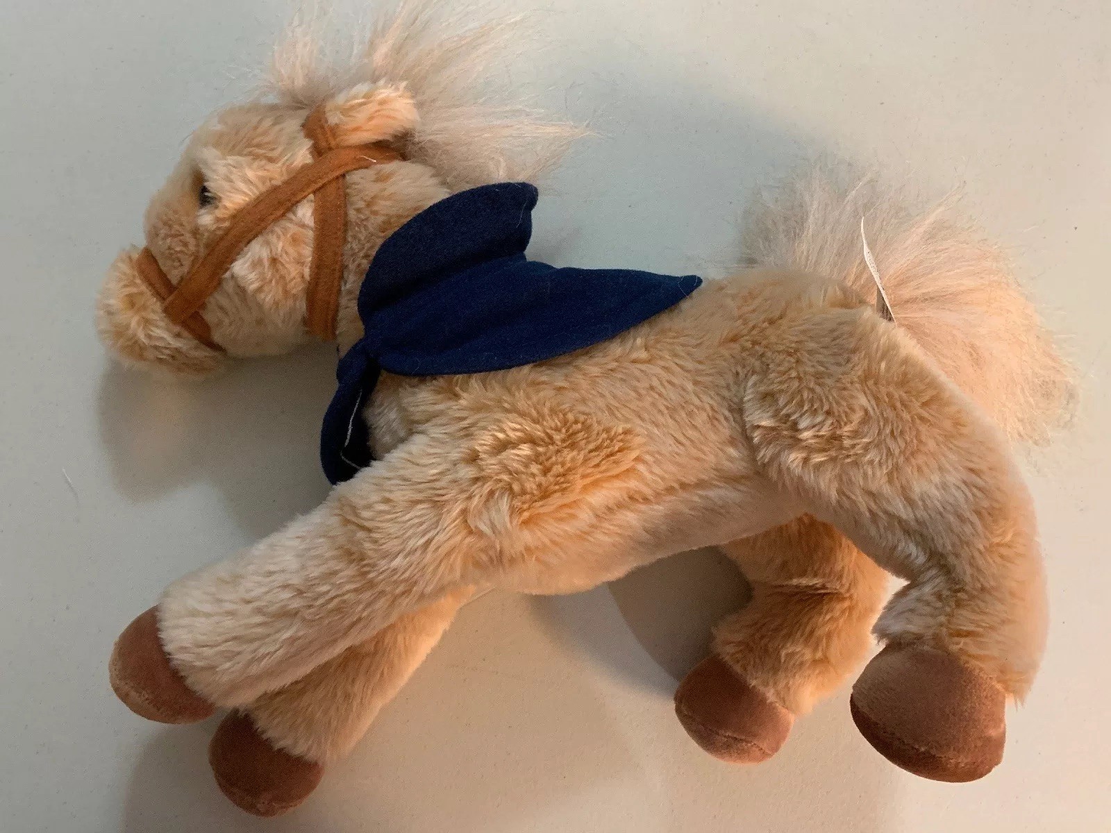Wells Fargo Legendary Pony Nellie Tan Blu Giacca Peluche Animale 2015
