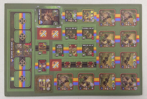 Heroes of Normandie Lot ~ Base Game with US Commonwealth Germany Army Boxes - Picture 23 of 24