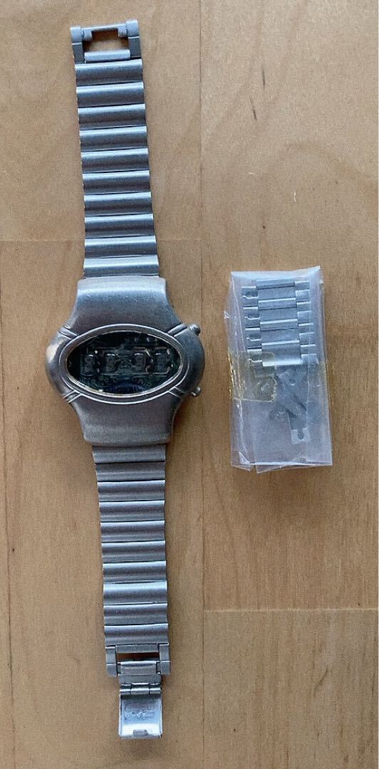 Fossil Jr-7751 Digital Quartz Women 2002 Authentic Vintage Fossil Jr-7751 Digital Quartz Women 2002 Authentic Vintage