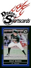 2016 Donruss Optic #129 Billy Burns Blue #/149