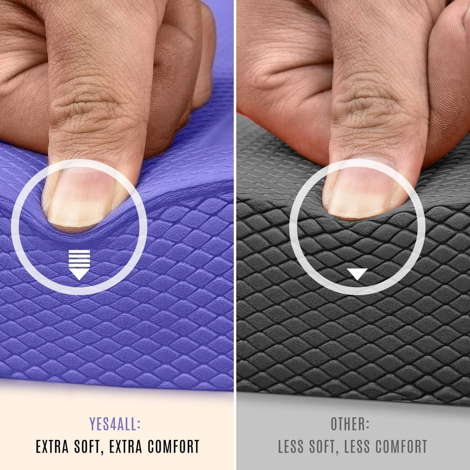 Almohadilla de equilibrio de espuma extra grande Yes4All, grande, C. púrpura - L - 15,5" x 13" x 2"  Foto 2 de 4