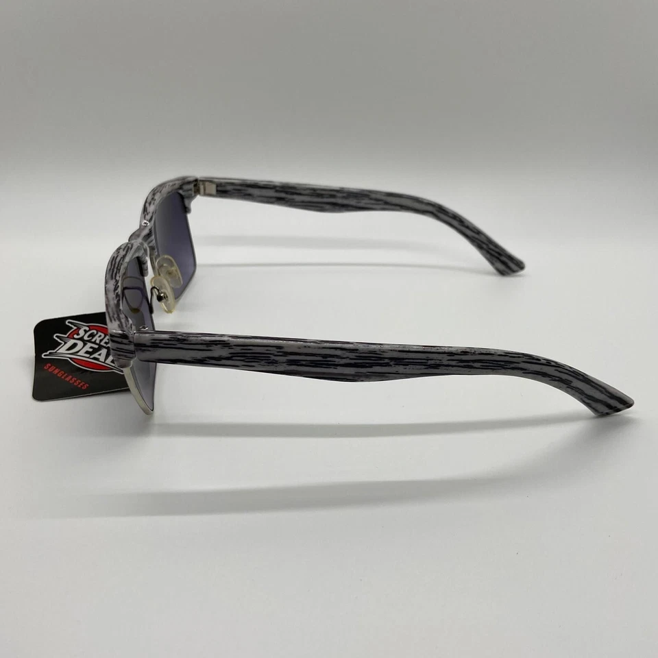 Óculos de sol feminino retrô Pugs armação quadrada brilhante proteção UV400 colorida - Imagem 4 de 4