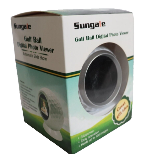 New in box- Sungale Golf Ball Digital Photo Viewer-Automatic Slide Show - Picture 10 of 10