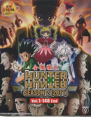 DVD Anime Hunter X Hunter TV Series Season 2 (2011) Vol.1-148 End