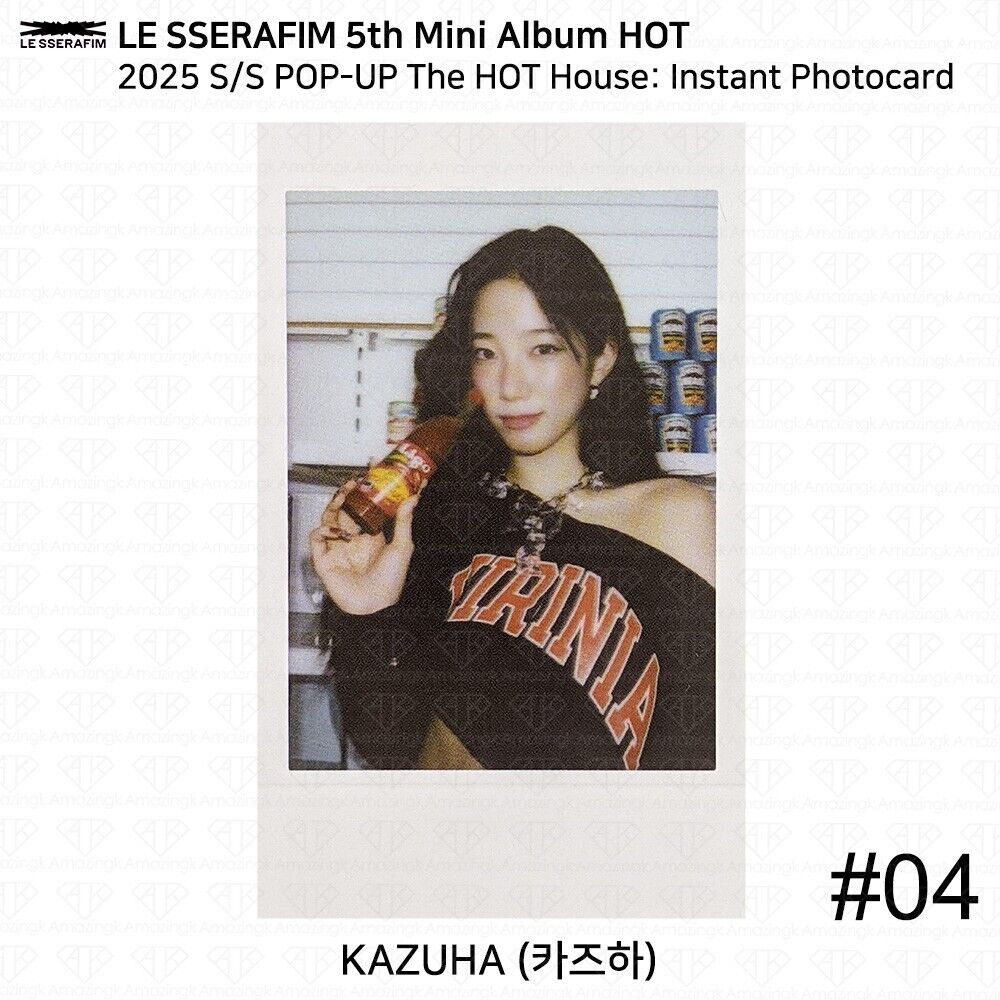 Le Sserafim 2025 S/S POP UP - The Hot House Official MD Le Sserafim 2025 S/S POP UP - The Hot House Official MD