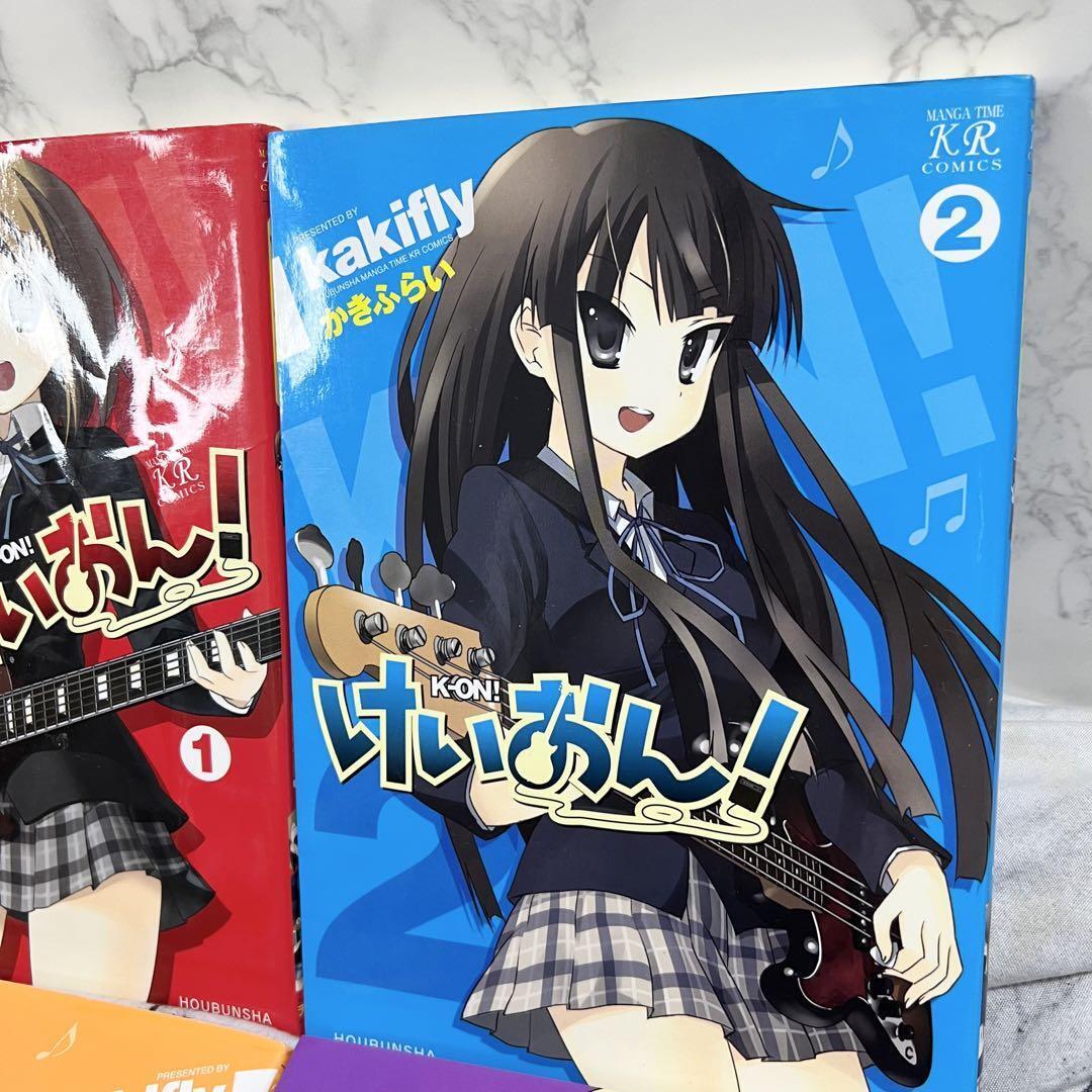 K-ON! Comic 1-4 .vol complete set manga japanese 