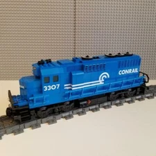 Custom Train Conrail GP40 Engine - PLEASE READ ITEM DESCRIPTION