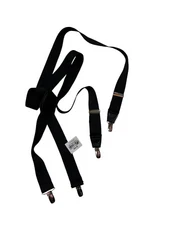 Suspenders Men’s Clip On New Black Dressy Look J.C. Penney’s