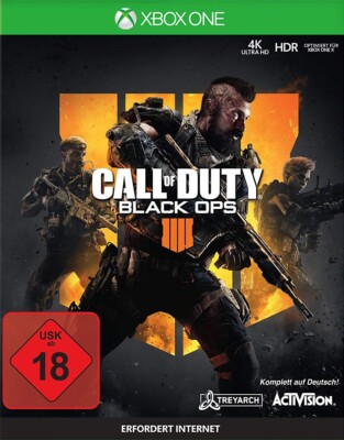 Microsoft Xbox One - Call of Duty Black Ops 4 DE mit OVP sehr guter Zustand