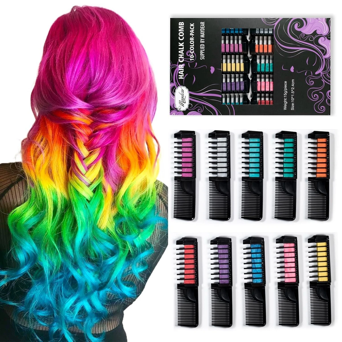 Share more than 152 brown hair chalk target super hot POPPY