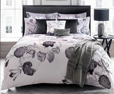 Karl Lagerfeld 100% cotton 220TC Senna Floral Duvet Cover Set or