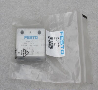 Festo ZK-1/8-B 6680 Module Component ZK1/8B New One Free Shipping