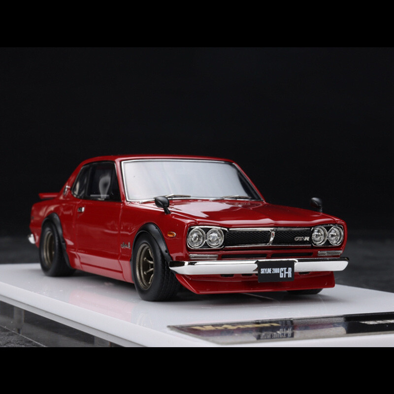 自動車 Make up Vision 1/43 Skyline 2000 GT-R Make Up 1:43 Diecast Car Model Nissan SKYLINE 2000 GT-R KPGC10