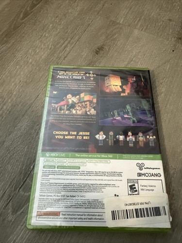 Minecraft: Story Mode - Season Pass Disc (Xbox 360, 2015). New Sealed - Picture 2 of 2
